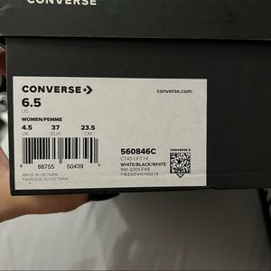 Converse Platform White High Top